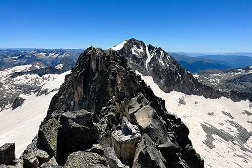 Pointe d'Astorg - crête du Milieu